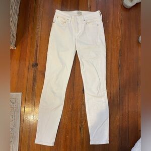 Jcrew white jeans!